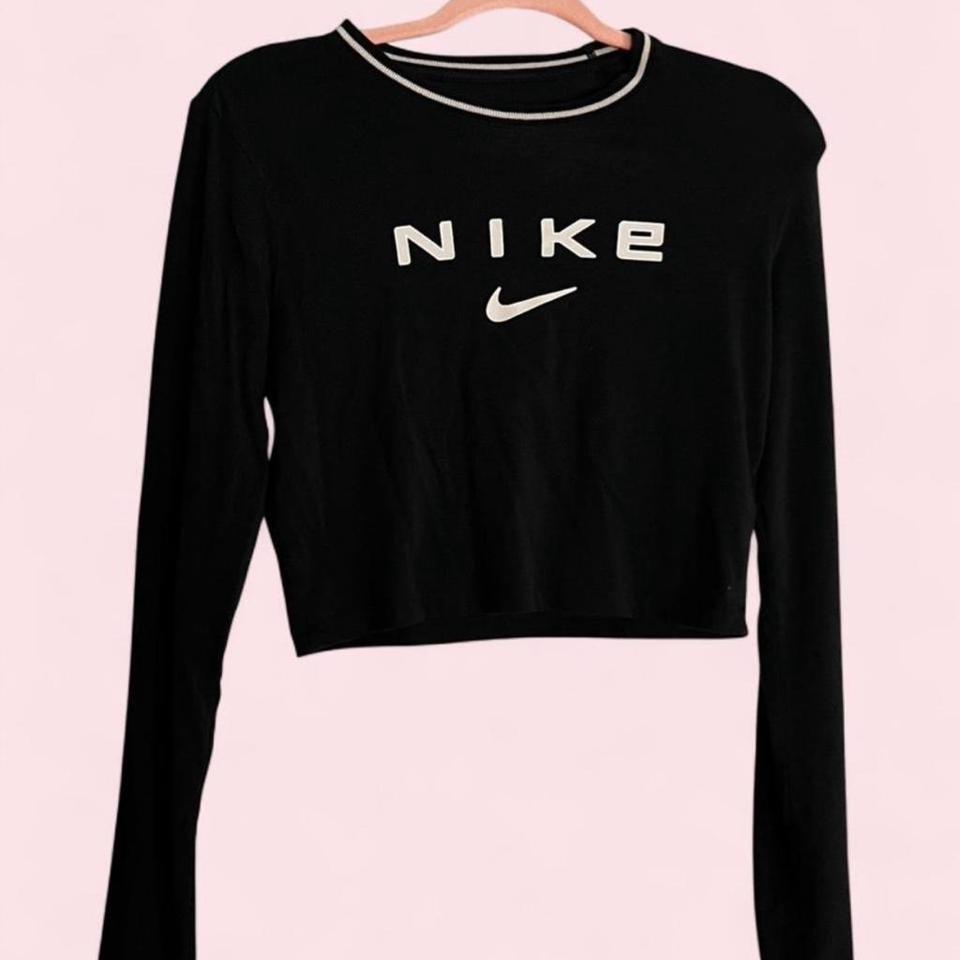 Nike Black Long Sleeve Top 7548