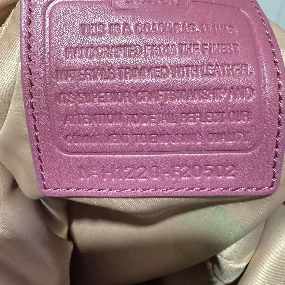 Coach Signature Chain Duffle Crossbody B222 6