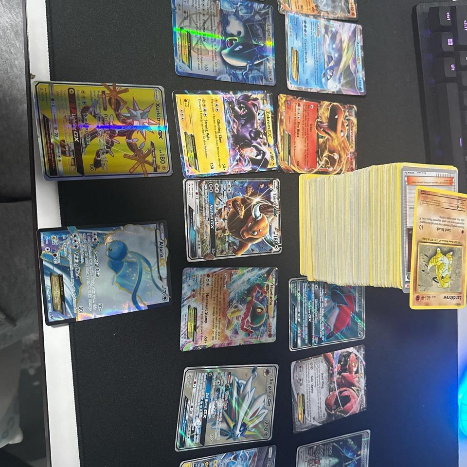 Pokemon Card Collection With Rare 72bf