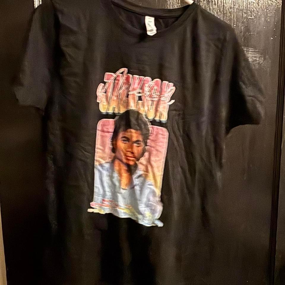 Michael Jackson Black Graphic Tee C27c 2