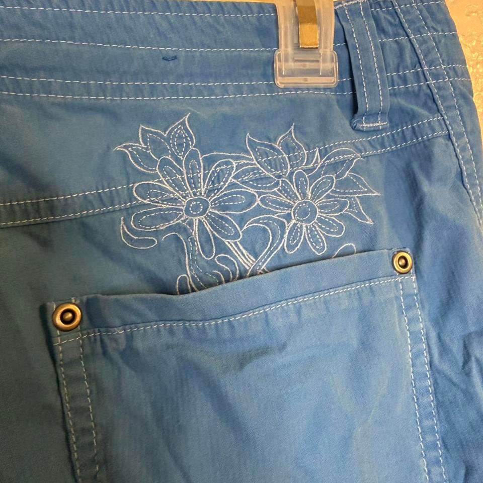 Kuhl Y2k Blue Capri Pants A0d1 5