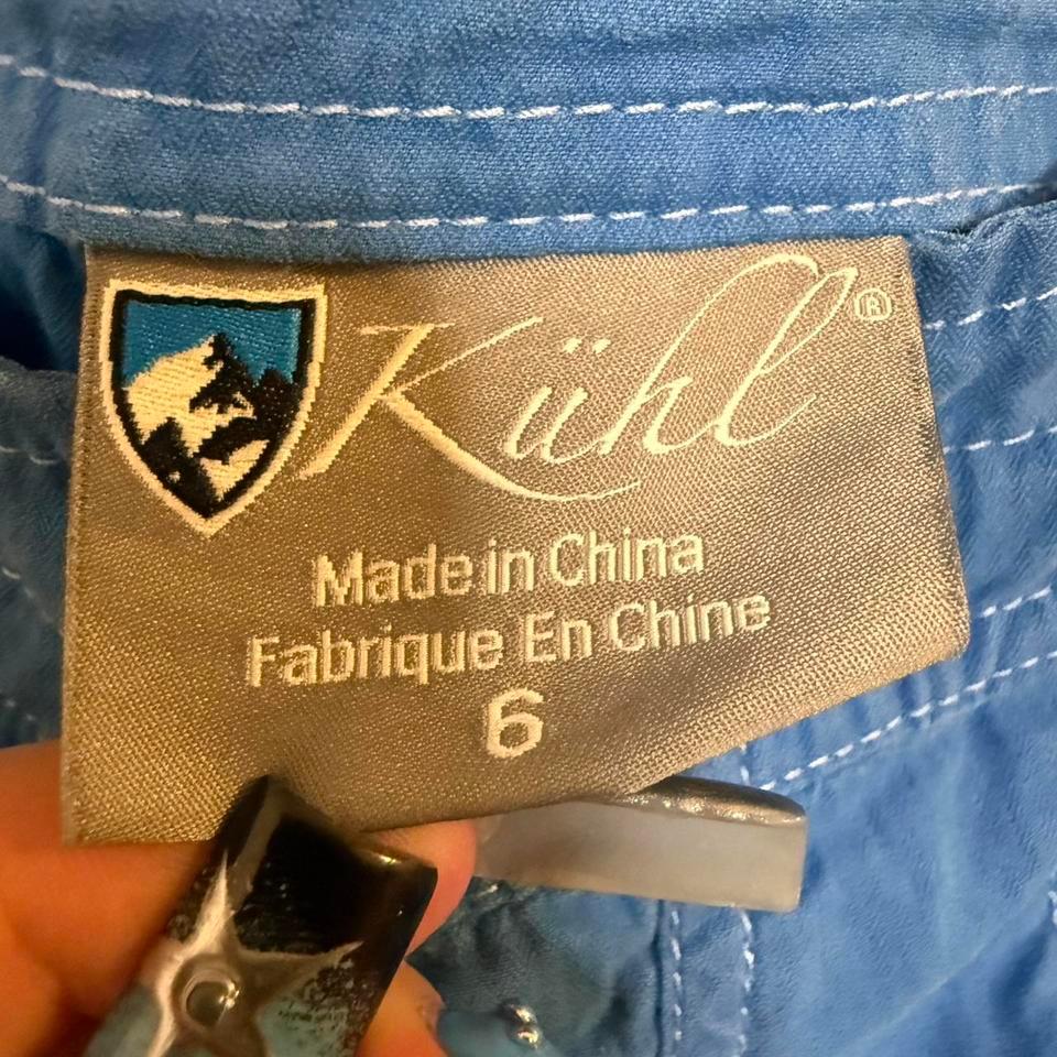 Kuhl Y2k Blue Capri Pants A0d1 6