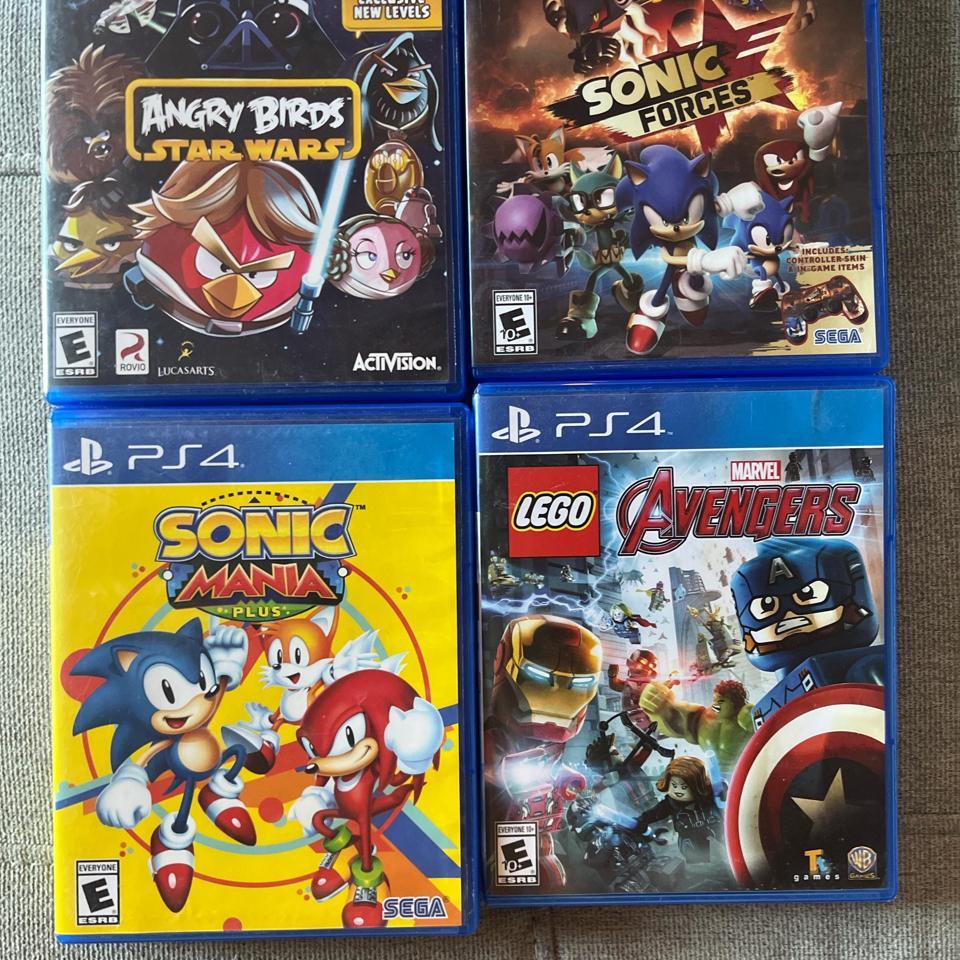 Bundle Of 4 Ps4 Games D5ec