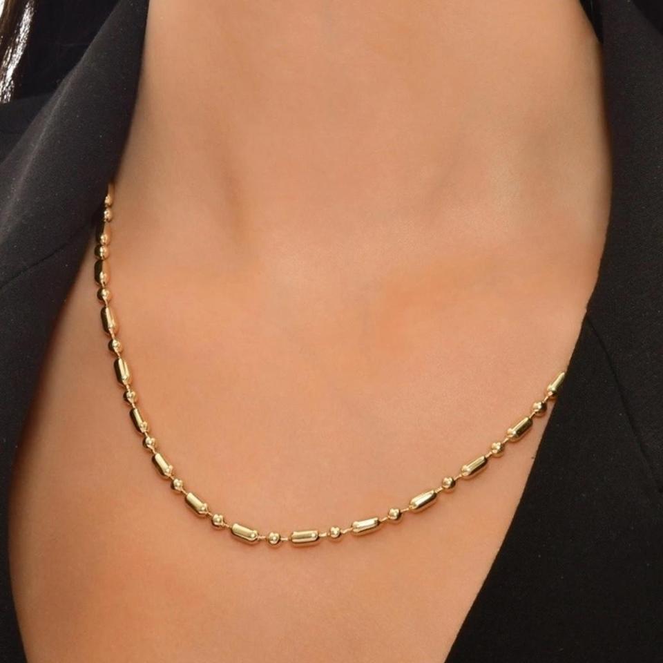 Chain Necklace 14k Gold Plated 3