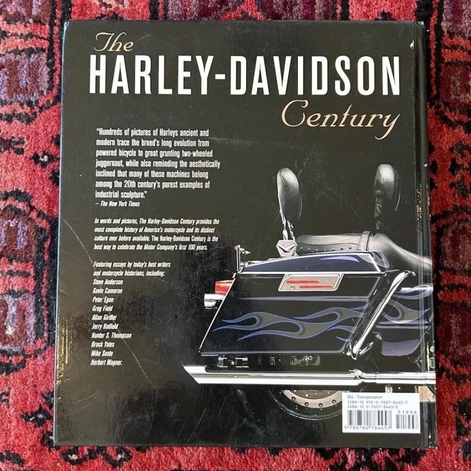 Harley Davidson Century Book Hardcover 02b2 2