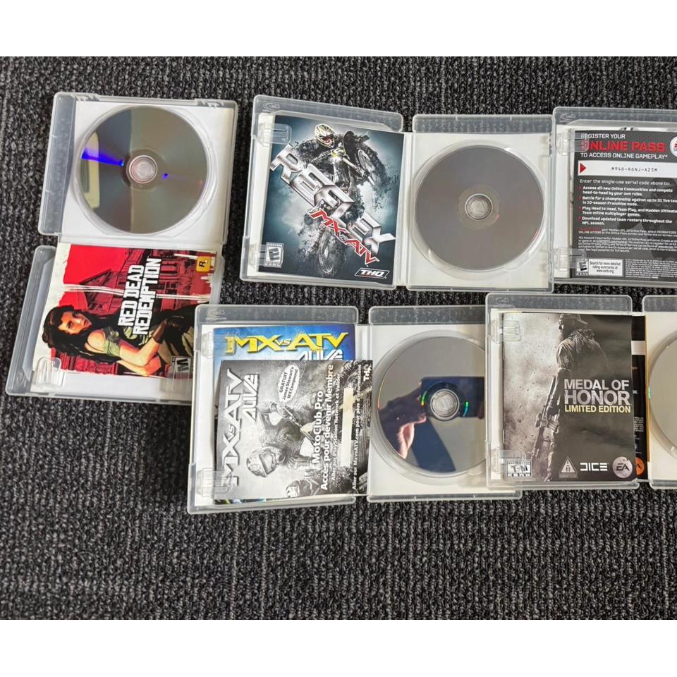 Lot Of 5 Playstation 3 3