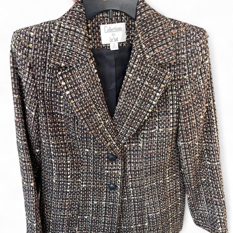 The Cutest Vtg Tweed Blazer 2cdc 6