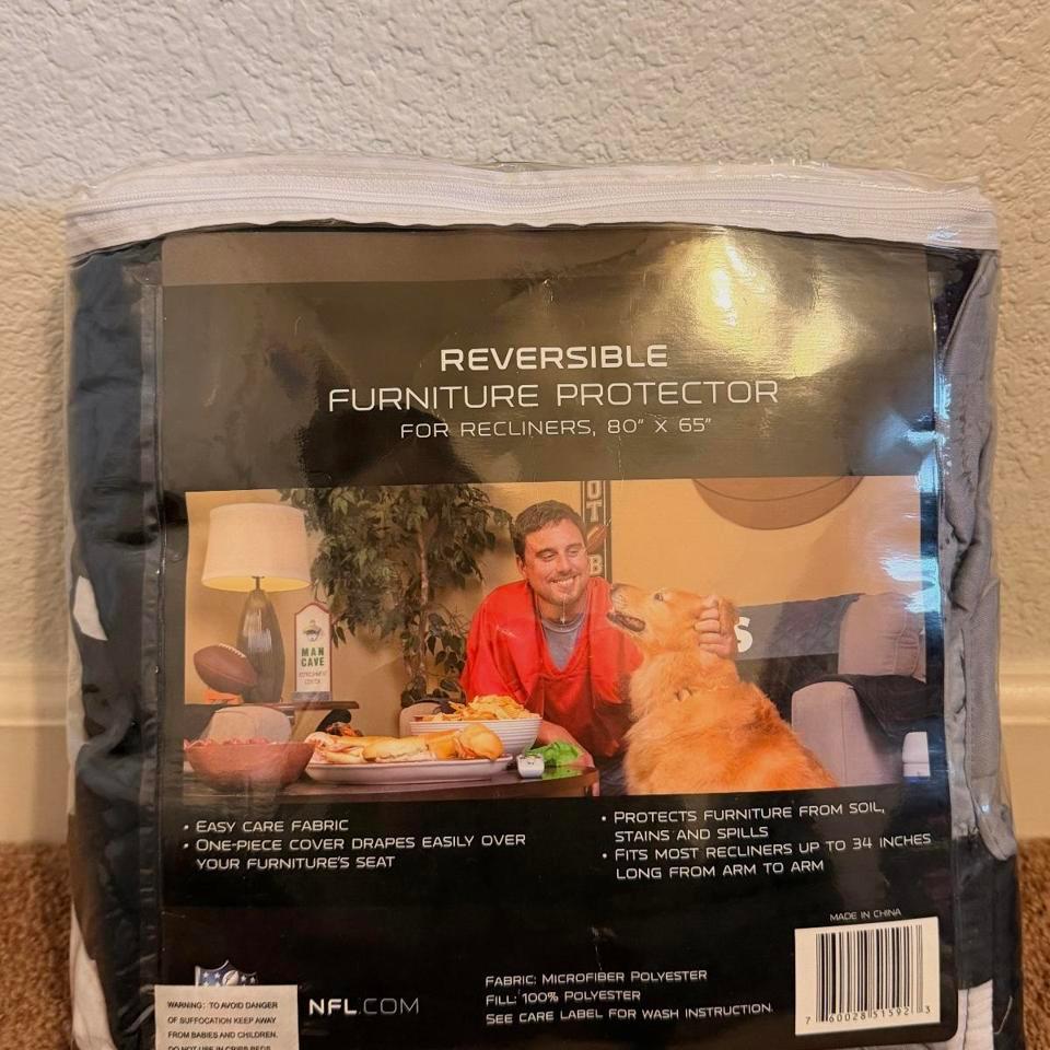 Nfl Reversible Furniture Protector For 2