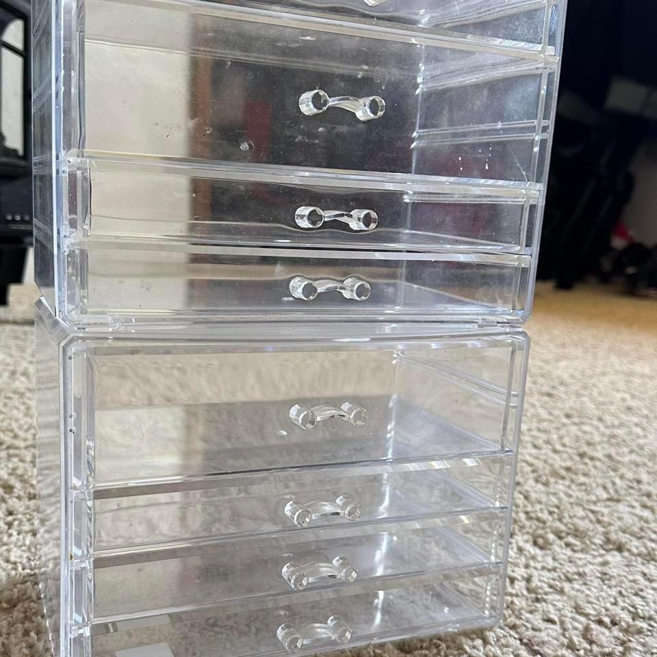 Clear Acrylic Makeup Storage Box Dab3