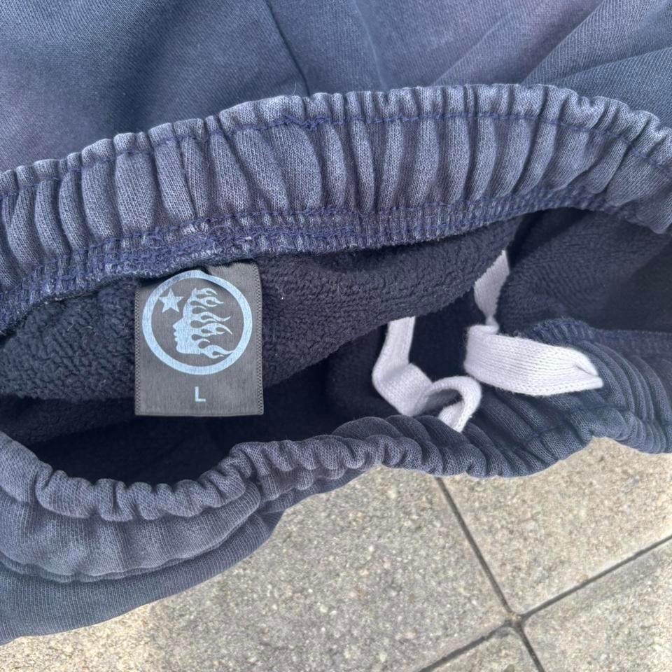 Black And Grey Hellstar Sweatpants 553f 6