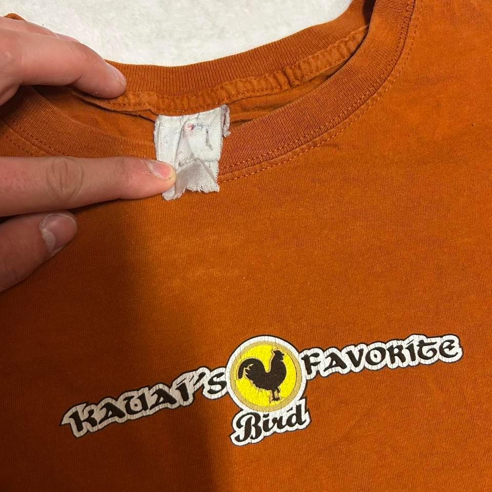 Orange Kauai Hawaii Rooster Graphic A16d 2