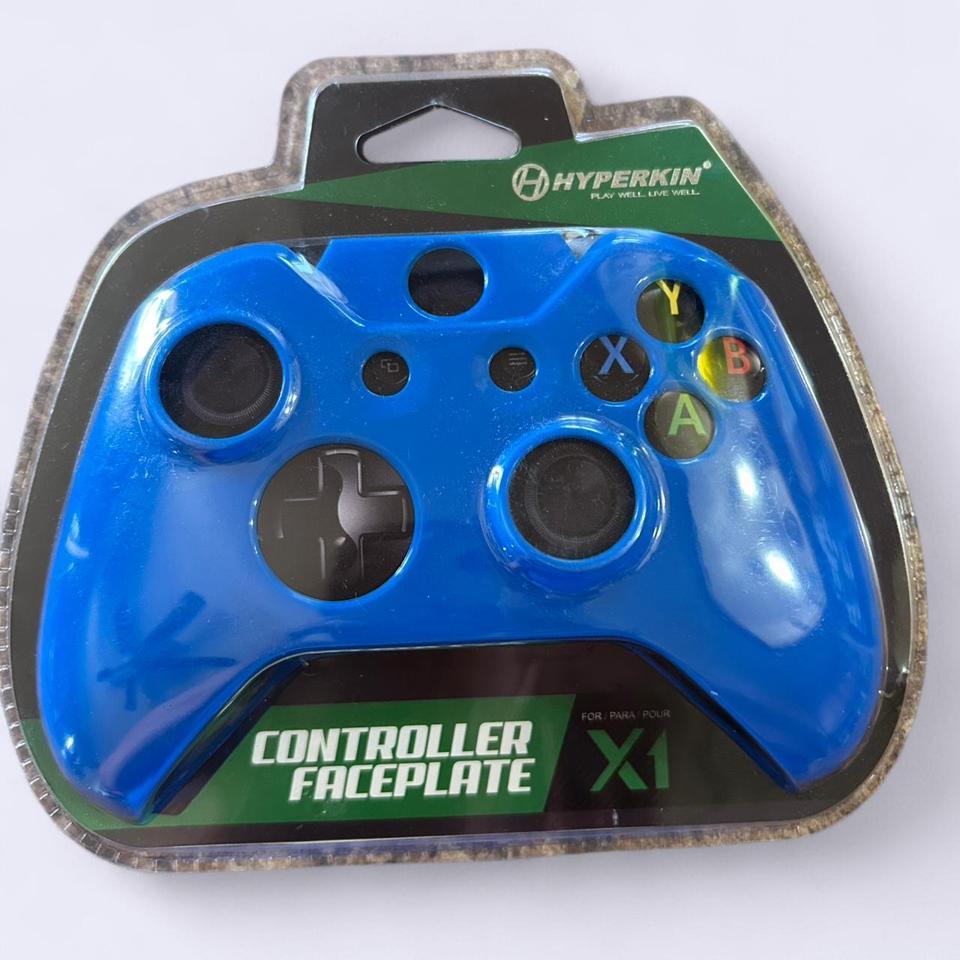 New Controller Faceplate Blue Xbox