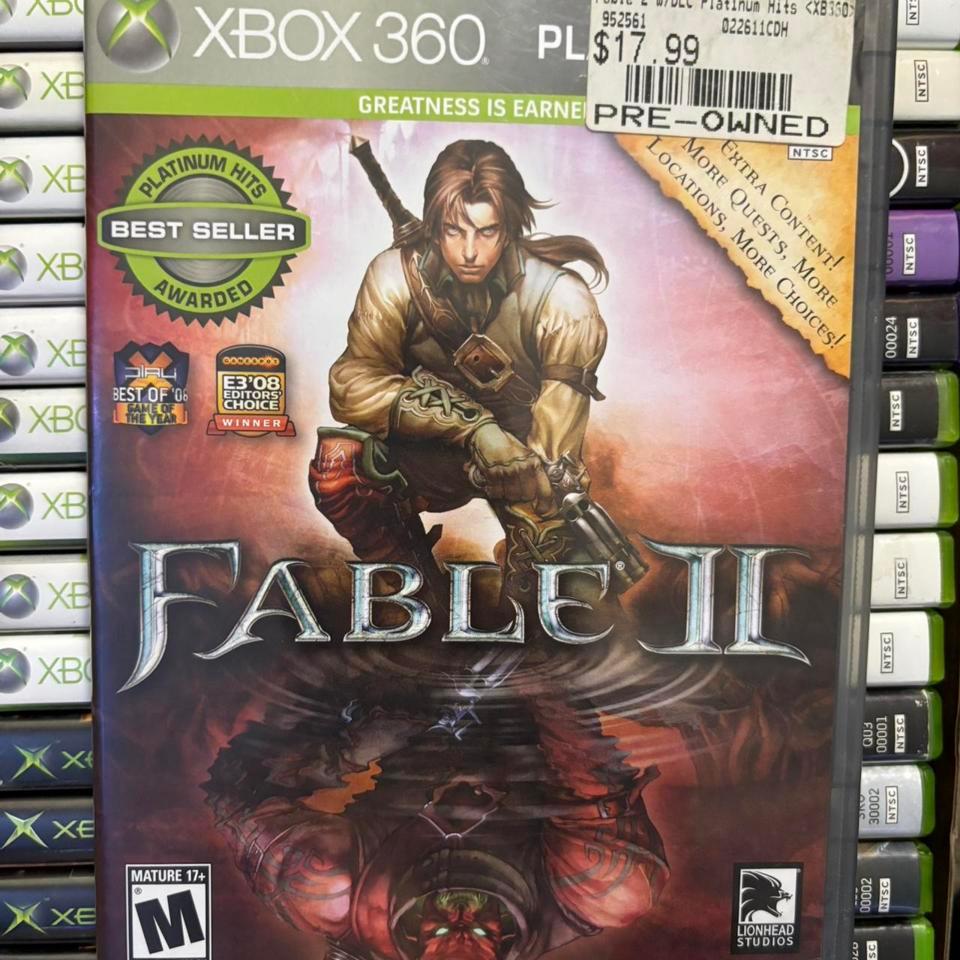 Fable 2 Platinum Hits Xbox Cedd