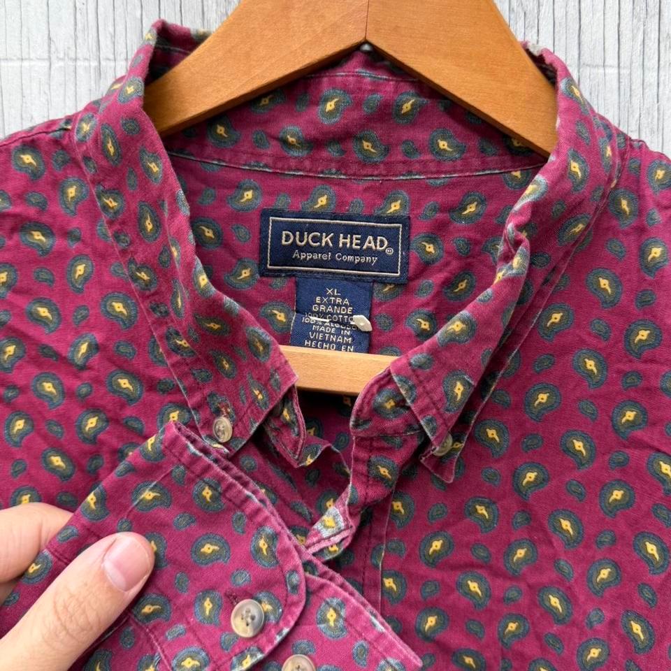 Vintage 90s Duck Head Paisley 3