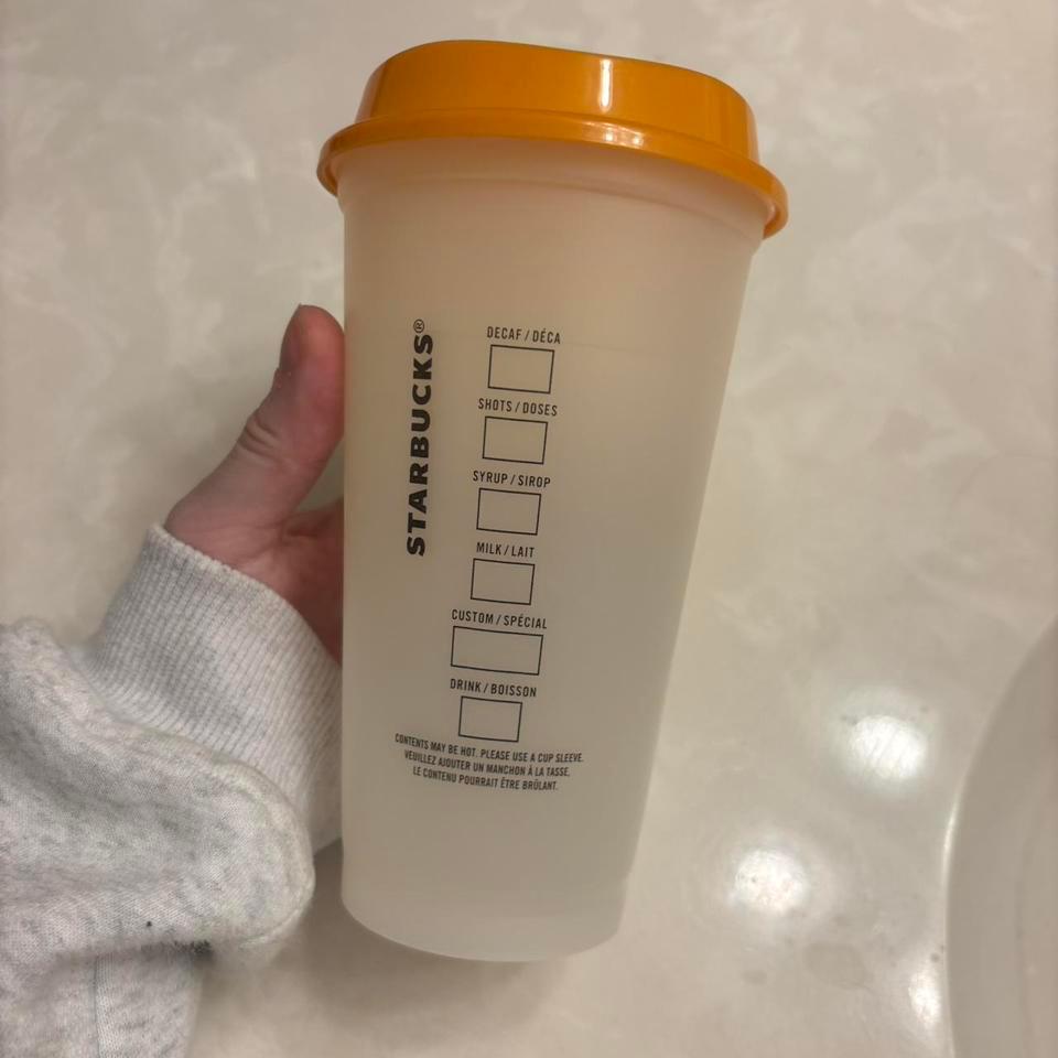 Starbucks Orange And Purple Crow Ea44 2
