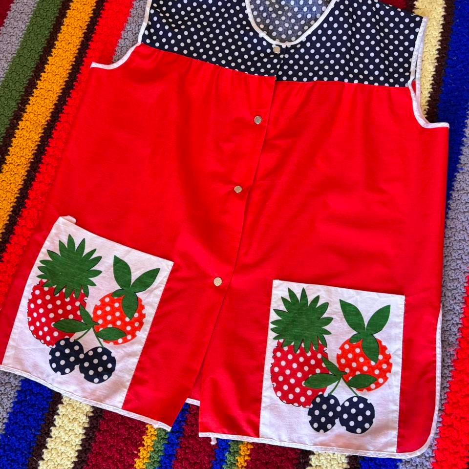 Vintage 70s Kitsch Fruit 4eab