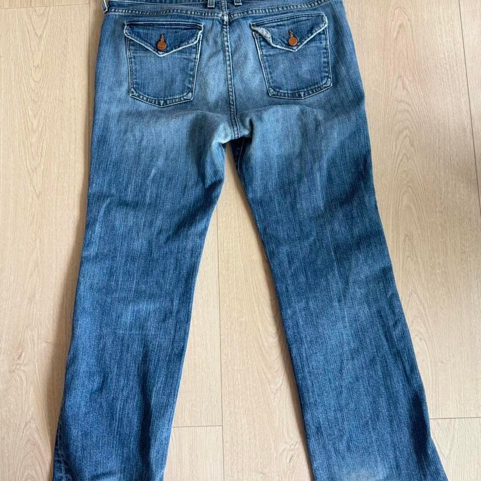 Vintage Medium Wash Low Rise 7172 4