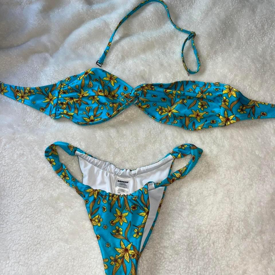 Bright Swimwear Blue Floral Bikini 54d4 2