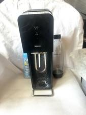 SodaStream Source Manual Sparkling Water Maker -Black W/ Empty Canister & Bottle