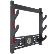 Wzqwzj Sword Holder Wall Mount Samurai Sword Display and Standard Sword 3-Tier