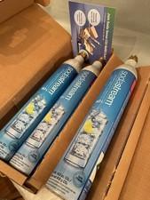 3 Empty SodaStream Soda Stream CO2 Cylinders 60L Quick Connect