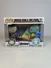 Funko Pop! Vinyl: Marvel - Morgan Stark & Tony Stark (Glows in the Dark)- 2 Pack