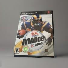 Madden NFL 2003 EA Sports Ps2 Playstation 2 Complete