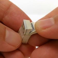 1:12 Dollhouse Miniature Money Toy Fake Cash Full Print Custom Game Currency