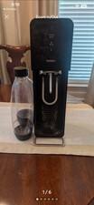 SodaStream Source Black Metal Edition Sparkling Water Maker Machine + Bottle
