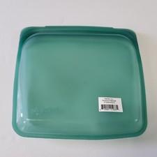 Stasher Silicone Reusable Food Bag Sandwich Storage Size 7-inch Waterfall Blue