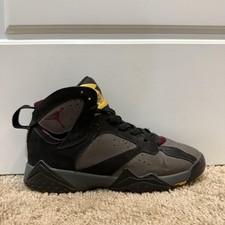 Jordan Shoes Youth Size 5Y Gray Air Jordan 7 Retro Bordeaux Basketball Sneakers