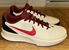 Nike Vapor Lite 3 Women's Hard Court Tennis Shoes FZ2156-104 Ivory/Red/Pink