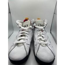 Air Jordan 7 VII Retro White Red Yellow Kids Youth Sz 5.5Y 604041 106