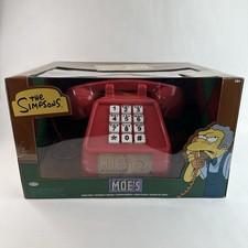 The Simpsons Moe's Tavern Prank Phone 10+ Pranks Jakks Pacific New Sealed