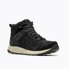 Merrell Wildwood Mid Waterproof Hiking Boot Men's Size 13 Black FREE SHIPPING