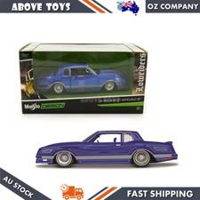 Maisto 1:24 Design Lowriders 1986 Chevrolet Monte Carlo SS Diecast Model Car Toy