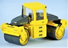 BYMO 42401 Bomag BW184 Double Drum Roller 1/50 Die-cast MIB