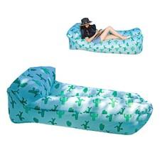 Durable Inflatable Lounger Portable Air Sofa Comfortable Outdoor Rest Chair