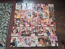 Lot of 35 TV Guide Magazines 70's/80's