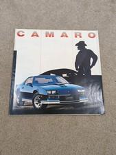 1982 Chevrolet Camaro Sport Coupe Z28 Berlinetta Sales Brochure