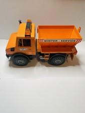 Bruder Winter Service Salt Sand Snow Work City Truck Orange Made in Germany/15”