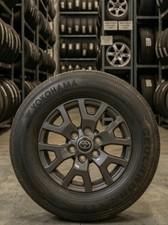 Set of 17" '25 Toyota 4Runner Dark Charcoal OEM Wheels on 245/70R17 Yokohama
