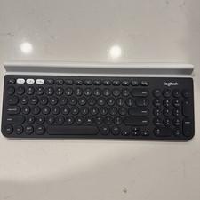 Logitech K780 Multi Device Wireless Keyboard Bluetooth USB Dongle Tested Working