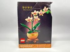 LEGO Botanicals Mini Orchid Building Set - Artificial Decor- 10343 See Photos