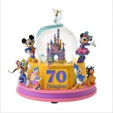 Disney 70th Anniversary Snow Globe Music & Light-Up