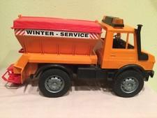 BRUDER WINTER SERVICE SALT SPREADER TOY TRUCK, GERMANY