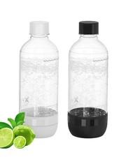 OiDiPi Soda Maker Bottles, 1 Litre Reusable BPA Free Sparkling Water Bottles,...