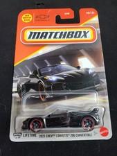 2025 Matchbox 40/125 2023 CHEVY CORVETTE Z06 CONVERTIBLE Black NEW MODEL Mint