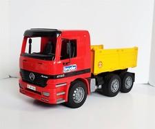 Bruder Mercedes Actros 4143 Red Yellow Construction Dump Truck Made in Germany