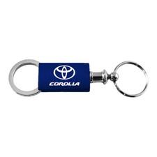 Toyota Corolla Keychain & Keyring - Navy Valet Aluminum Key Fob Key Chain